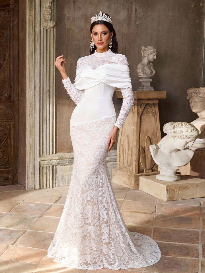 Rochie de mireasă SHEIN, alb