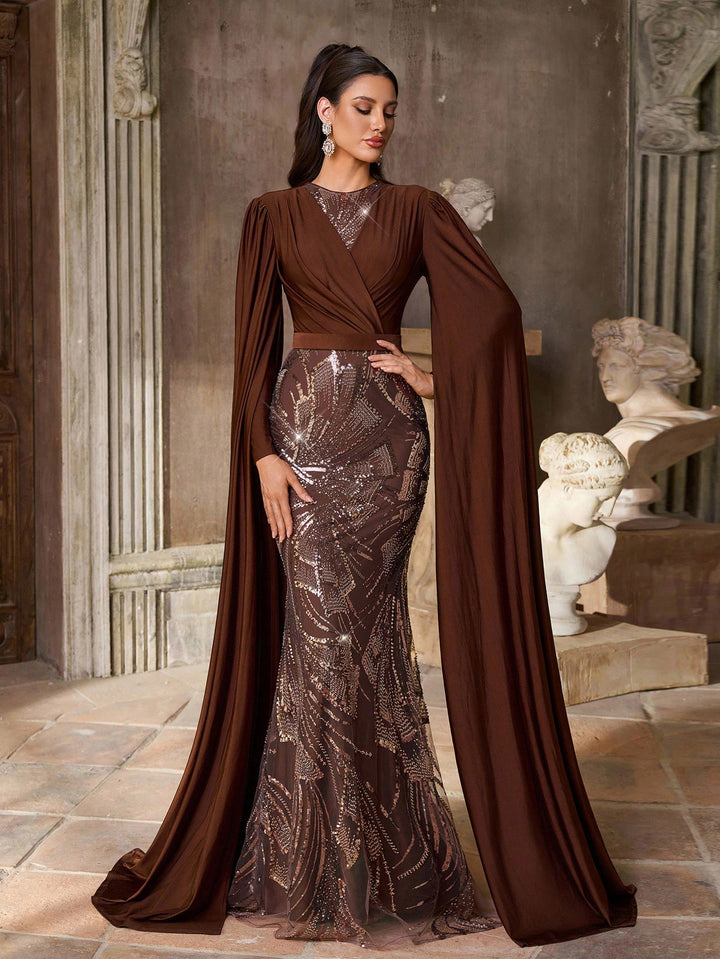 Rochie SHEIN, maro