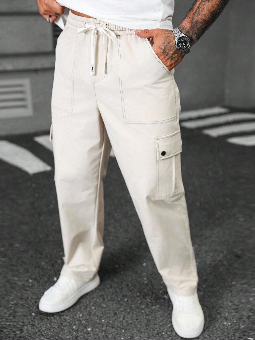 Pantalon SHEIN, bej