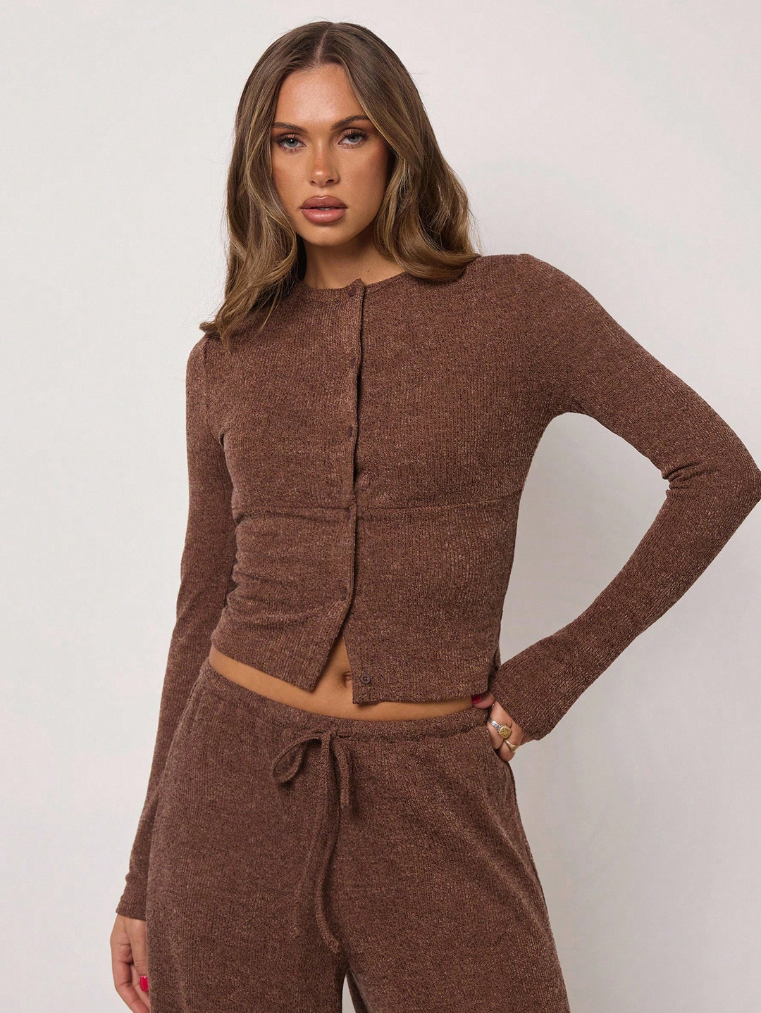 SHEIN blúz, barna