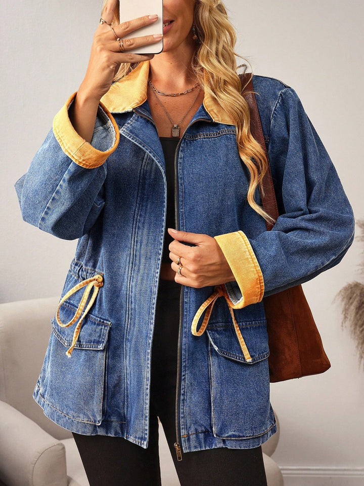 SHEIN farmerdzseki, kék