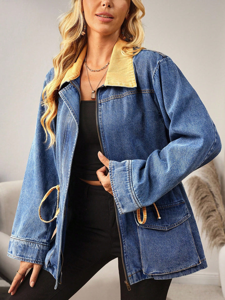 SHEIN farmerdzseki, kék