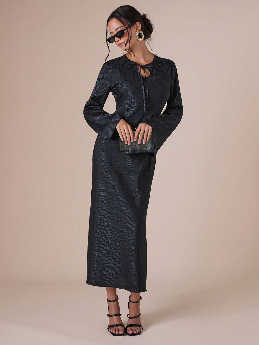 Rochie midi SHEIN, negru