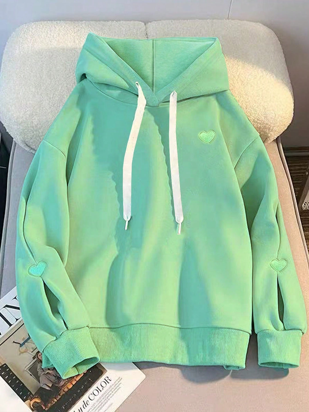 Hanorac SHEIN, verde