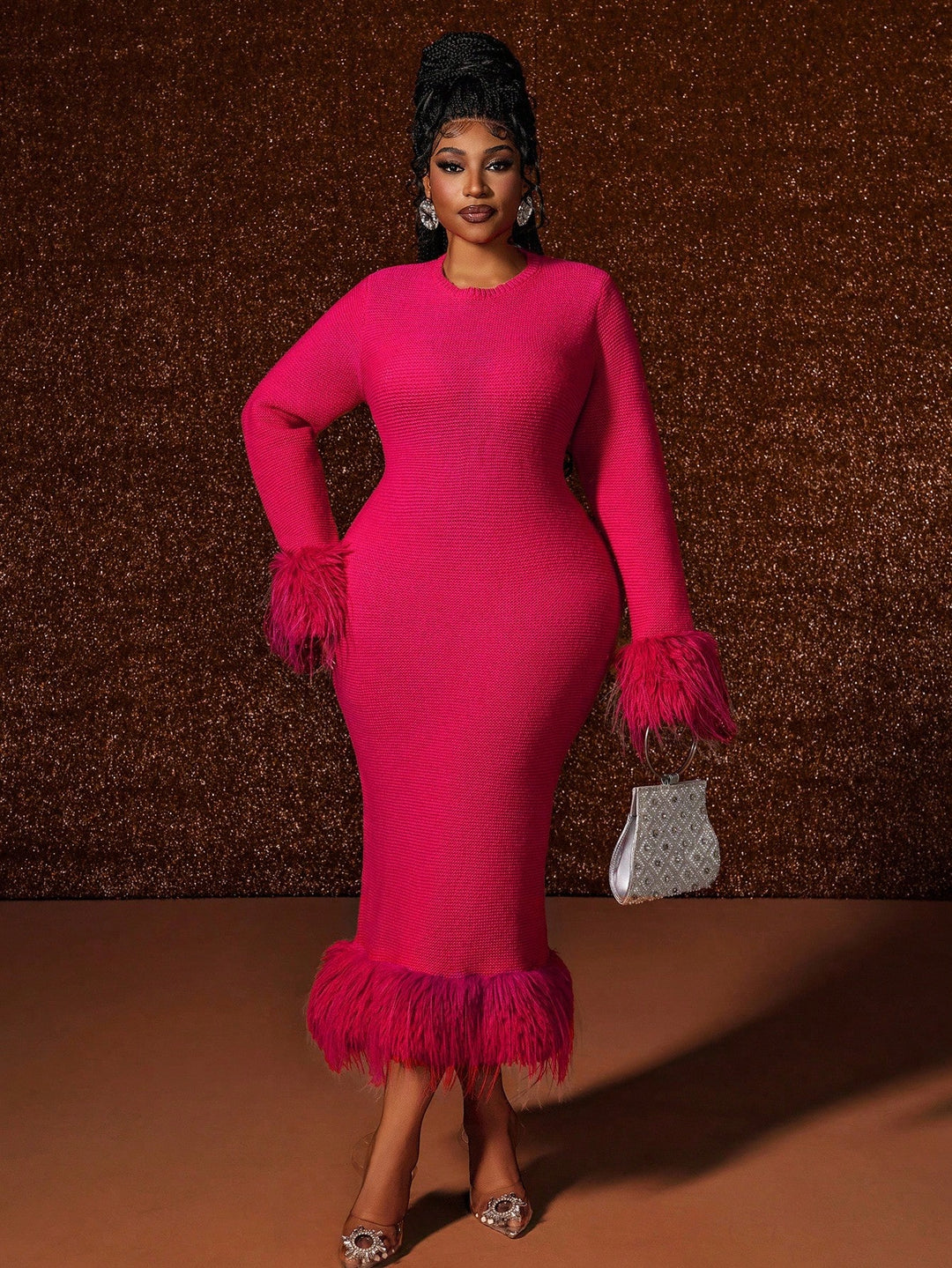 Rochie SHEIN, roz