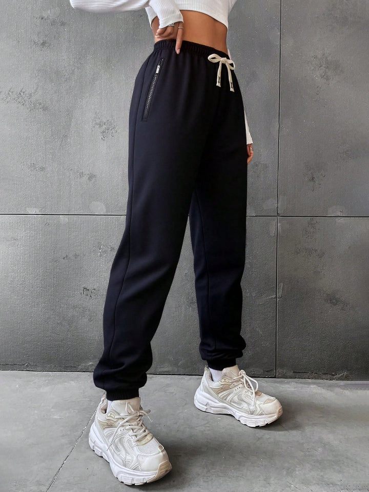 Pantaloni SHEIN, negru