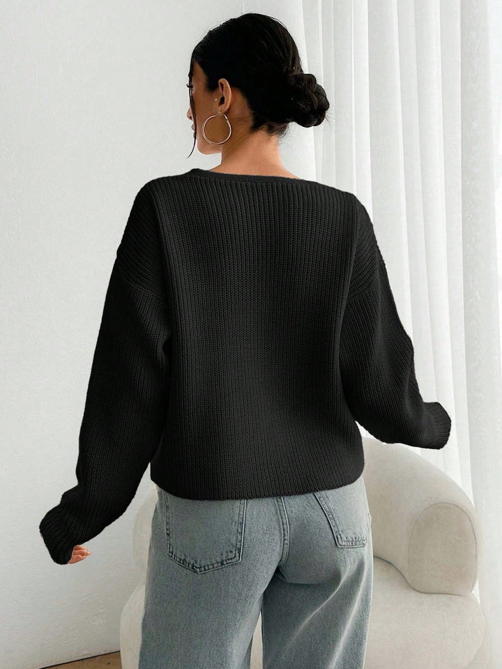 Cardigan SHEIN, negru