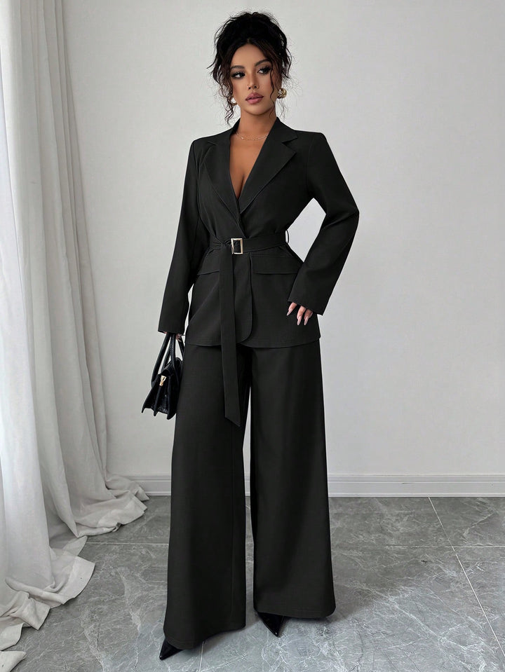 Costum SHEIN, negru