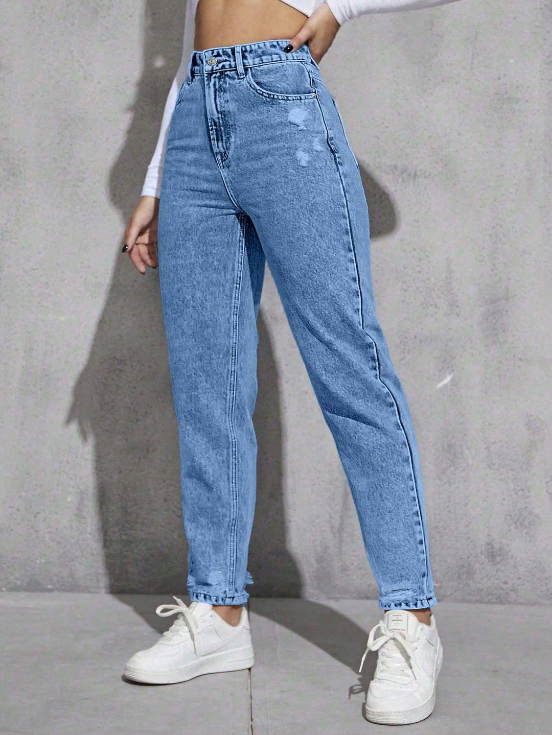 Jeans SHEIN, albastru