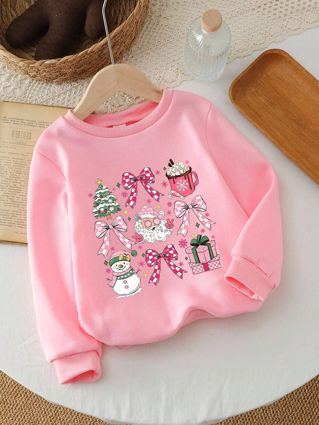 SHEIN hoodie, pink