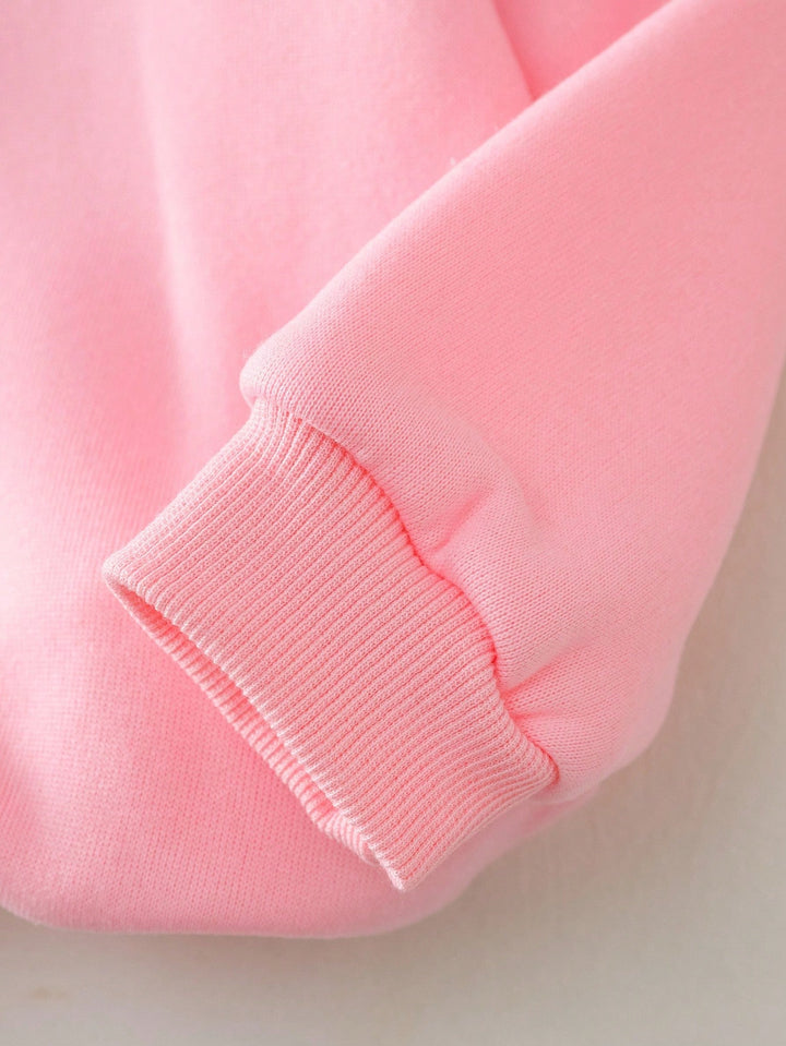 SHEIN hoodie, pink