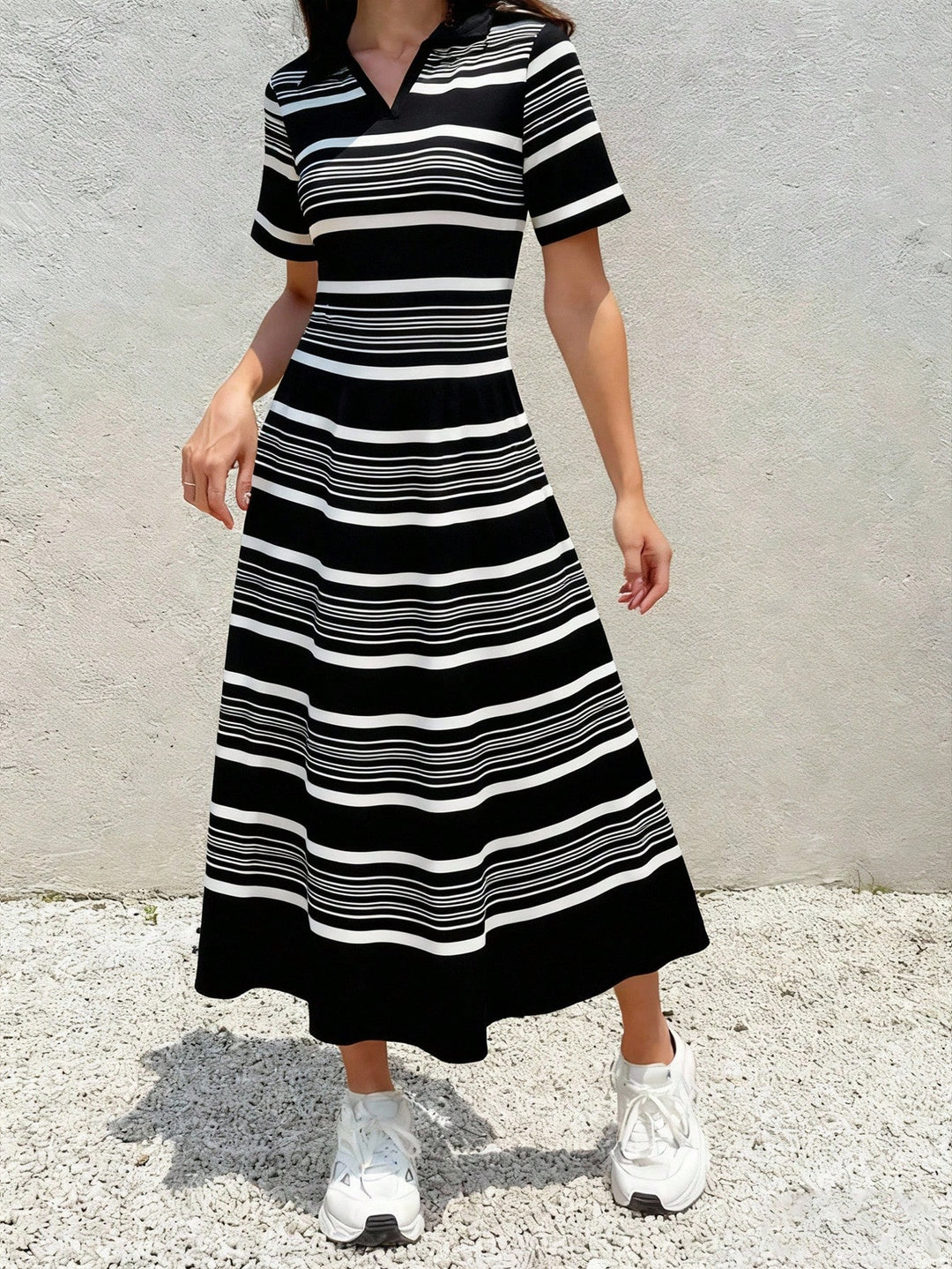 Rochie maxi SHEIN, mix culori