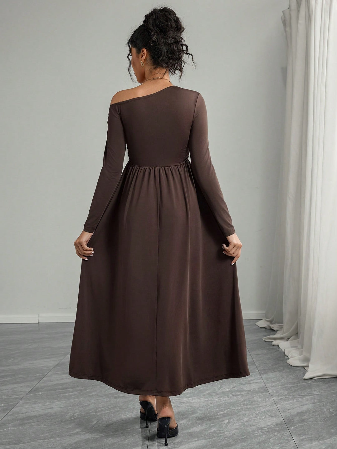 Rochie SHEIN, maro