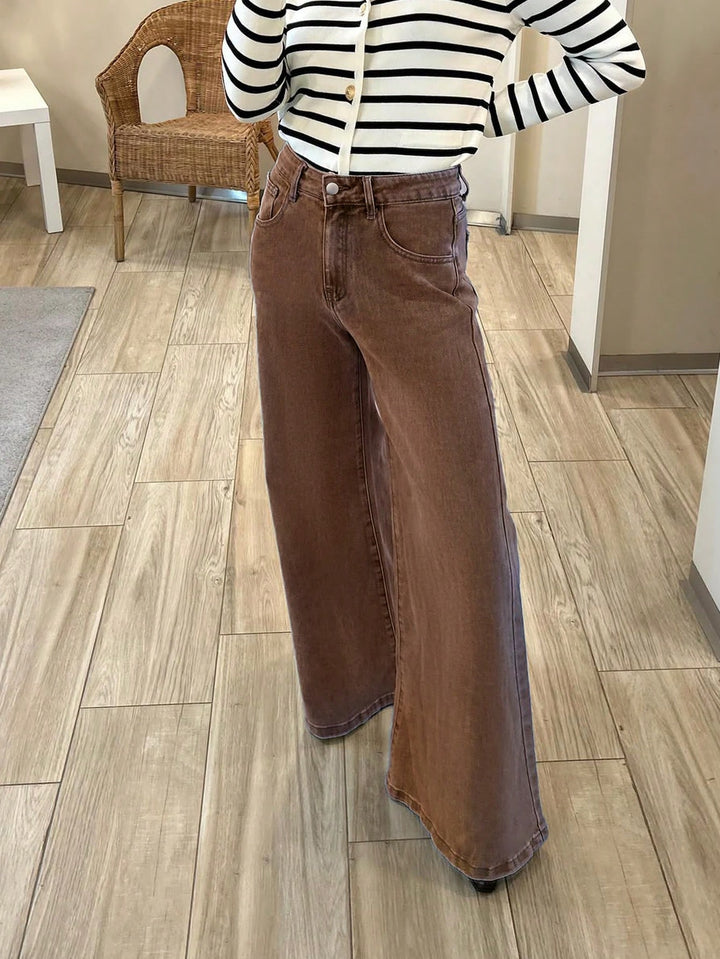 Jeans SHEIN, maro