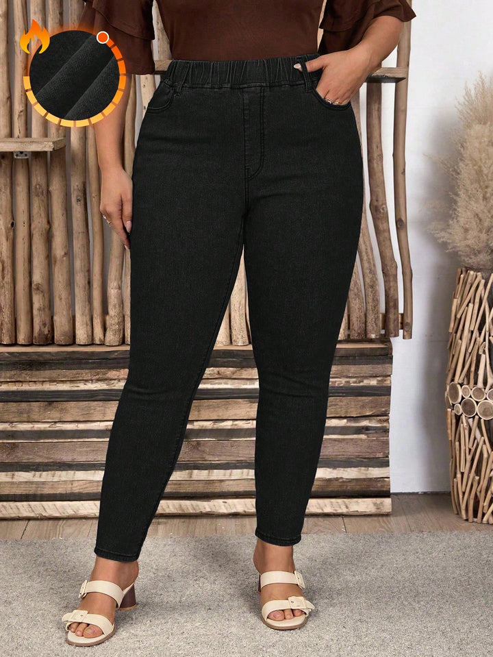 Jeans SHEIN, negru