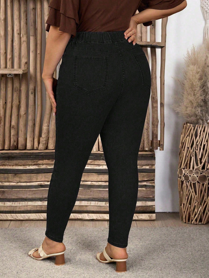 Jeans SHEIN, negru