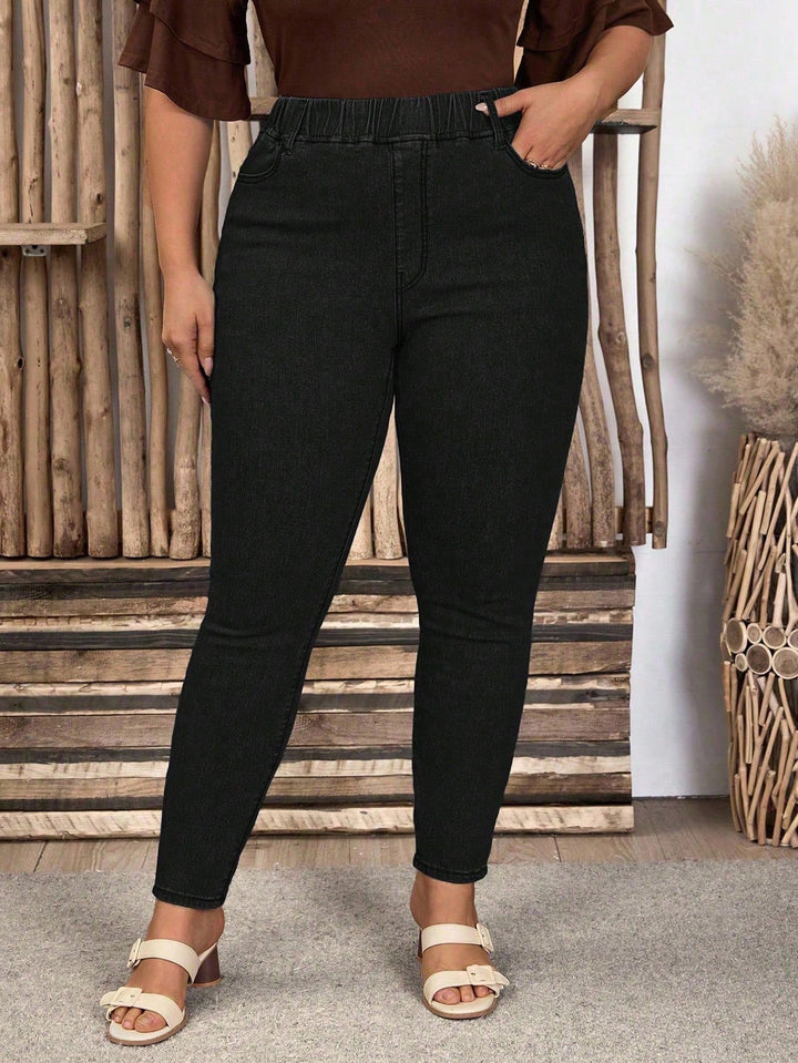Jeans SHEIN, negru