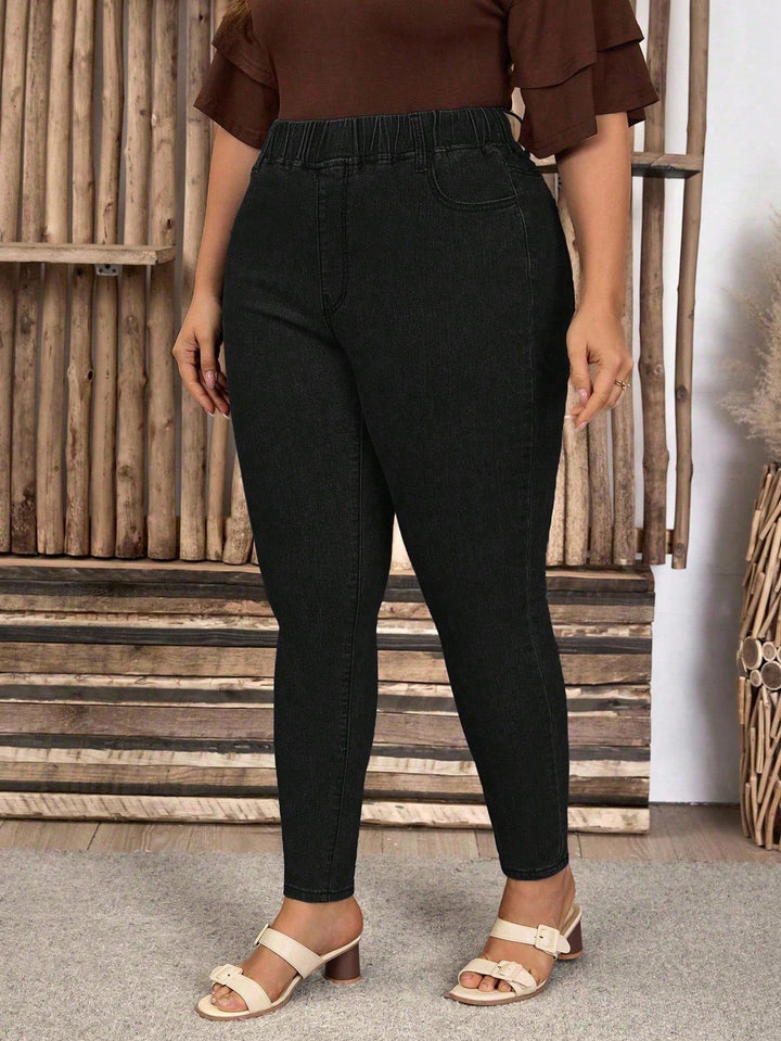 Jeans SHEIN, negru