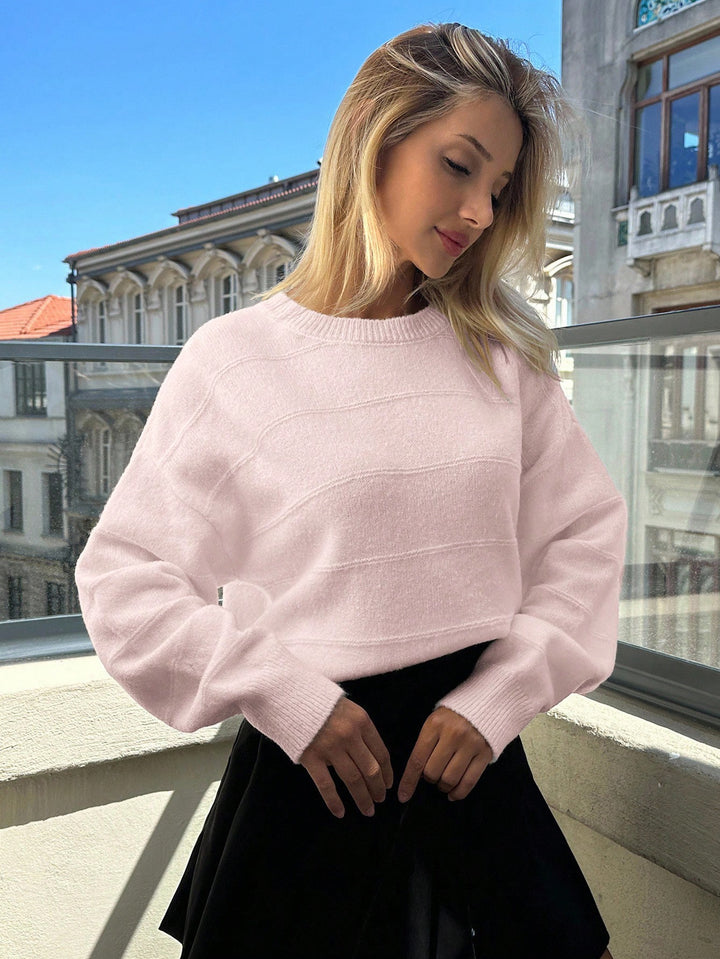 Pulóver SHEIN, rózsaszín