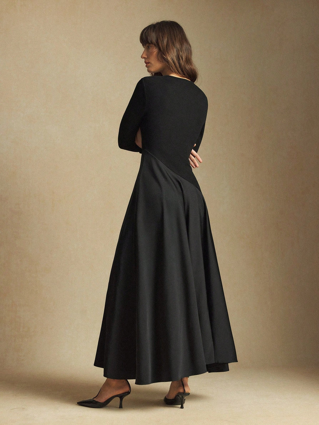Rochie maxi SHEIN, maro