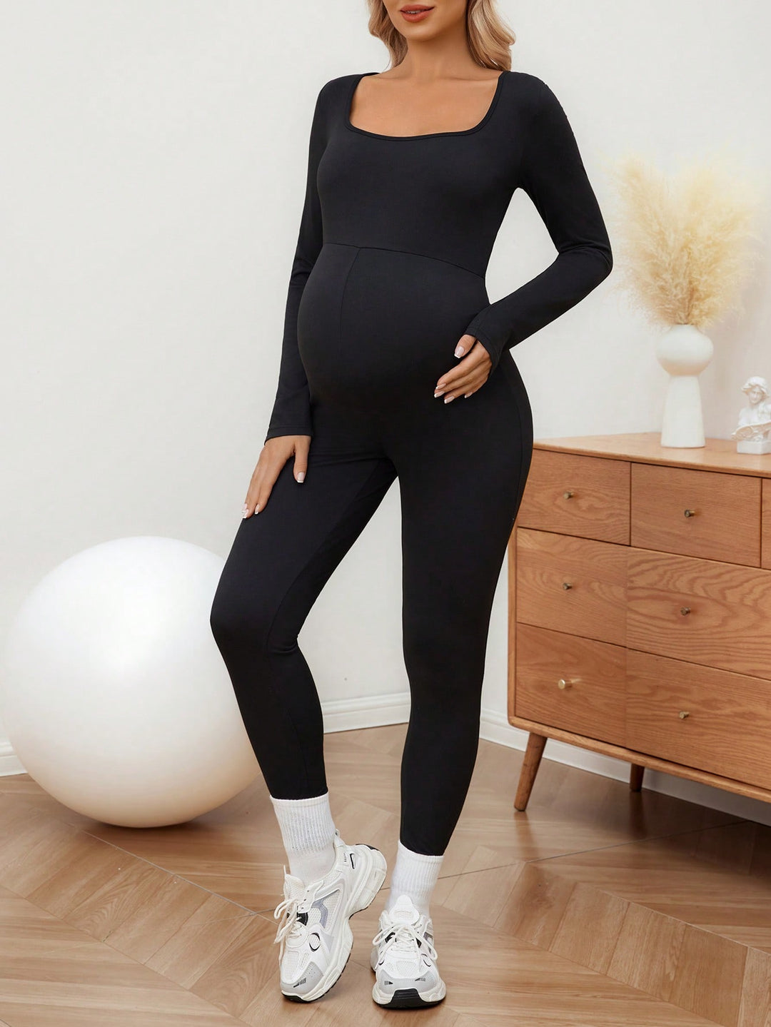 Set activewear SHEIN, negru