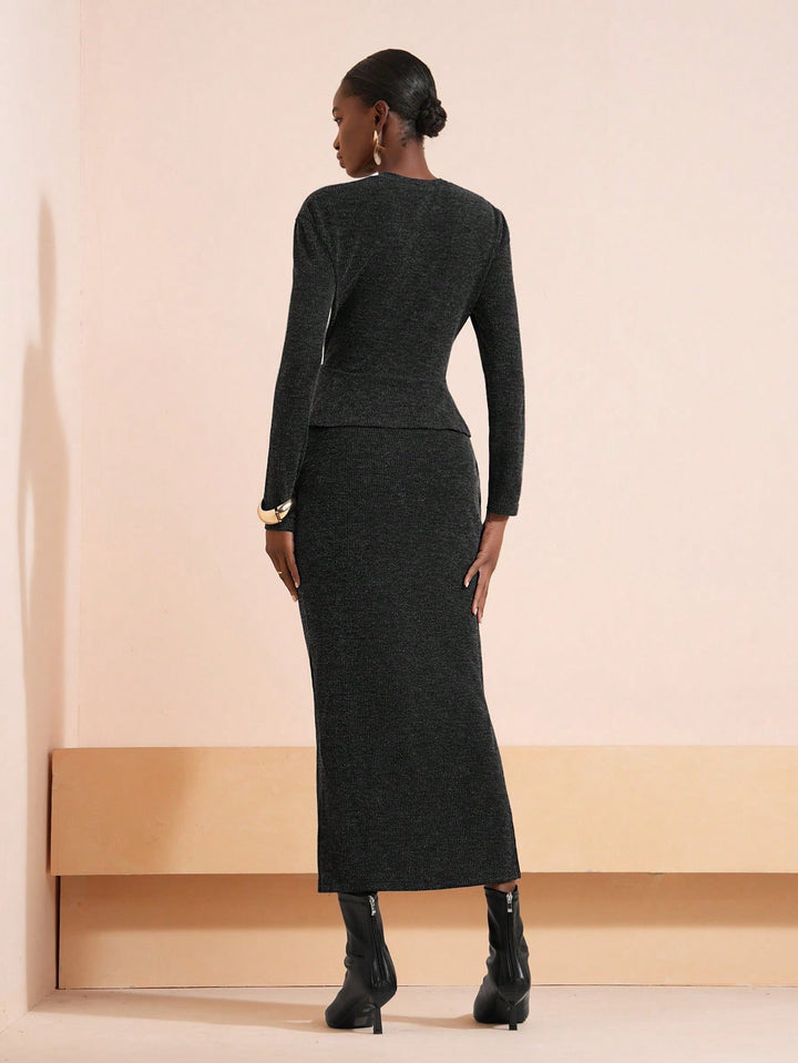 Compleu SHEIN, negru