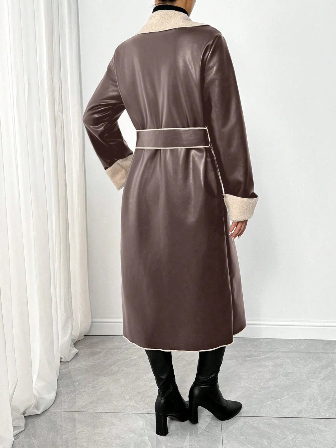 Trench lung SHEIN, maro