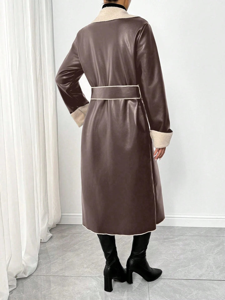 Trench lung SHEIN, maro