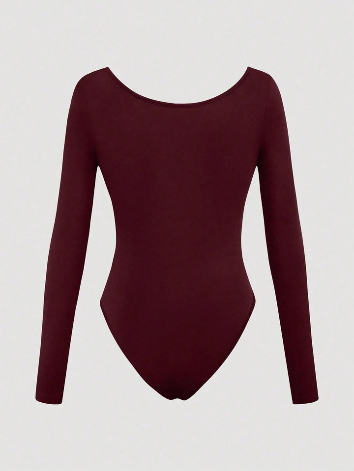 Body SHEIN, vișiniu