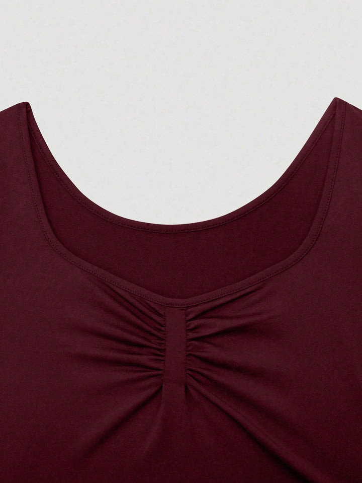 Body SHEIN, vișiniu