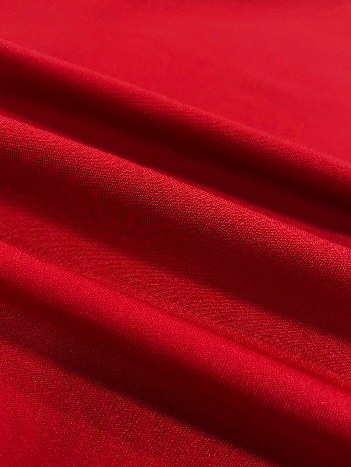 Rochie midi SHEIN, roșu