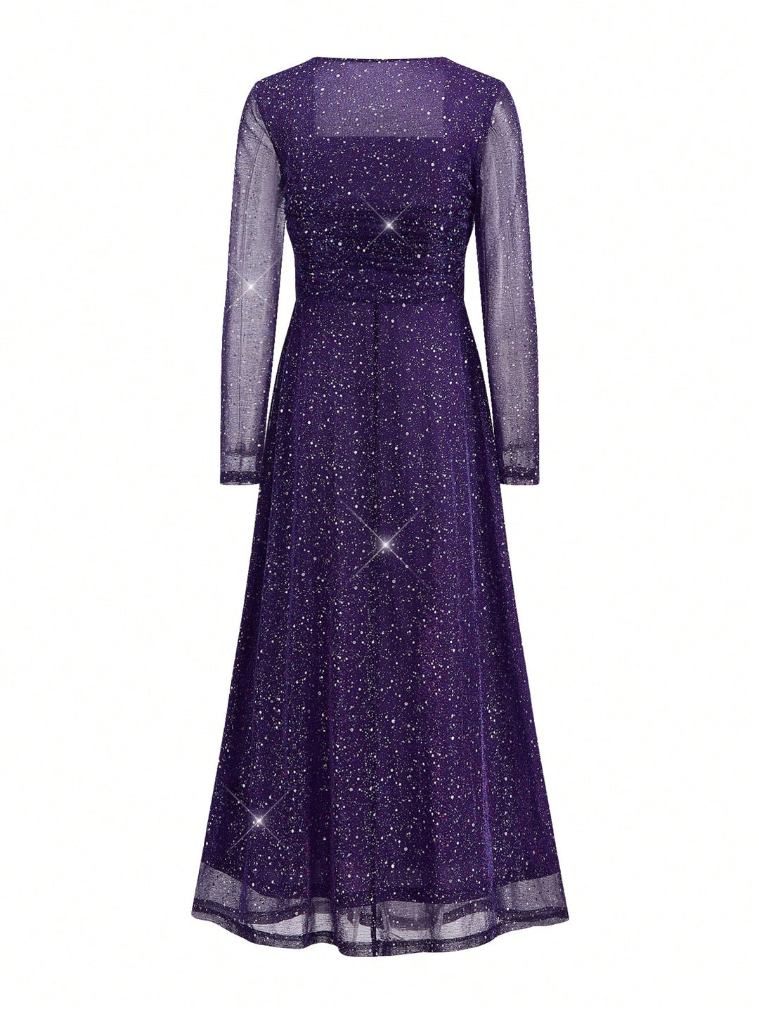 SHEIN maxi ruha, lila