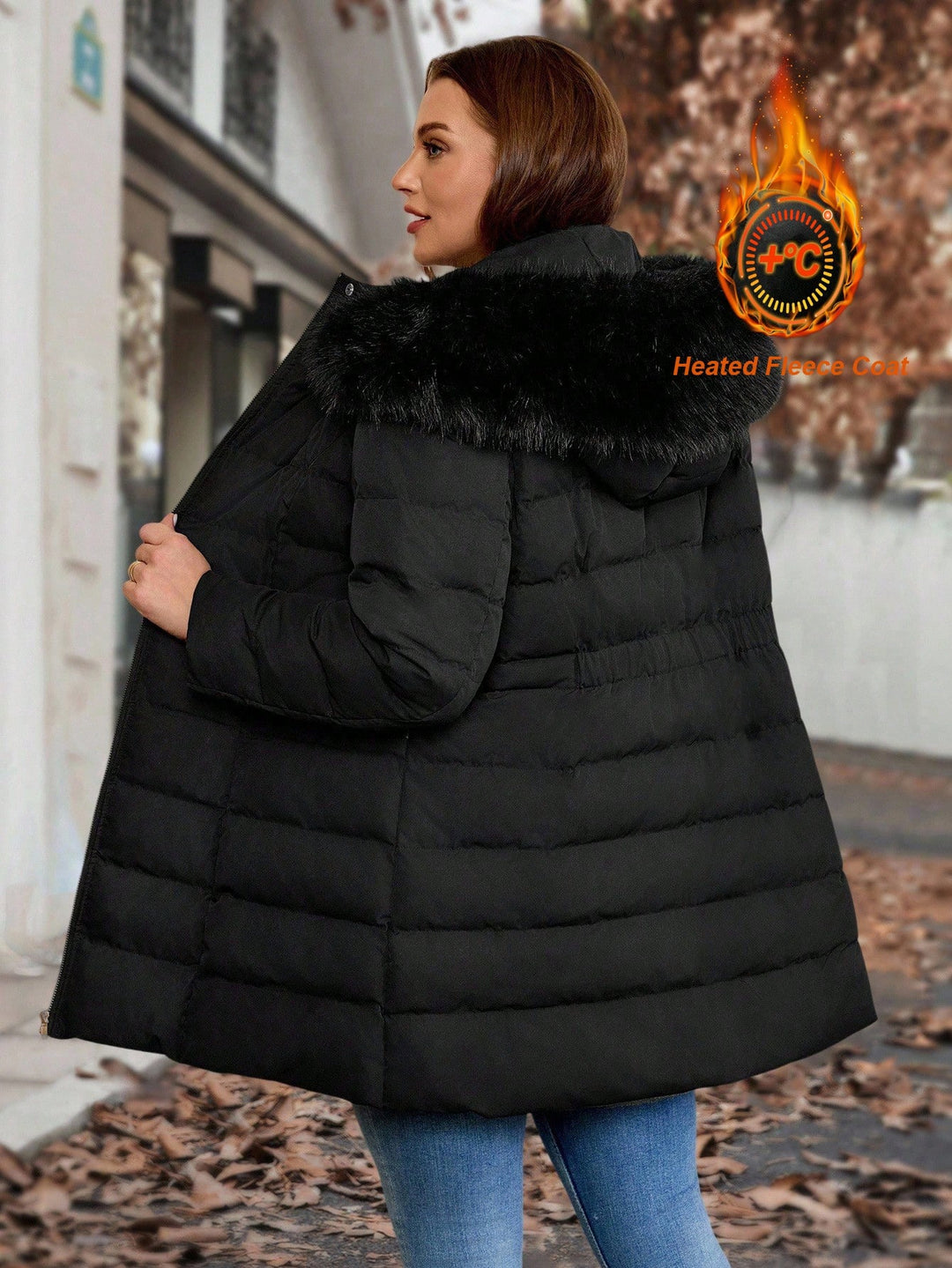 Palton SHEIN, negru