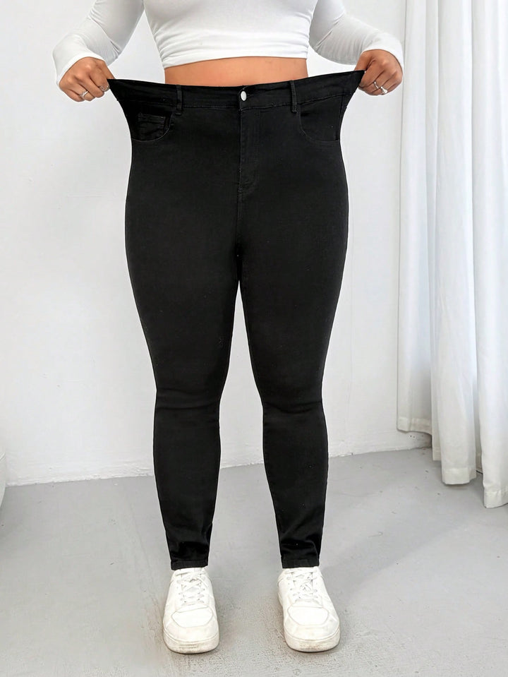 Jeans SHEIN, negru