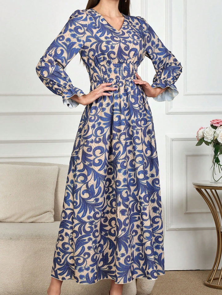 Rochie maxi SHEIN, albastru