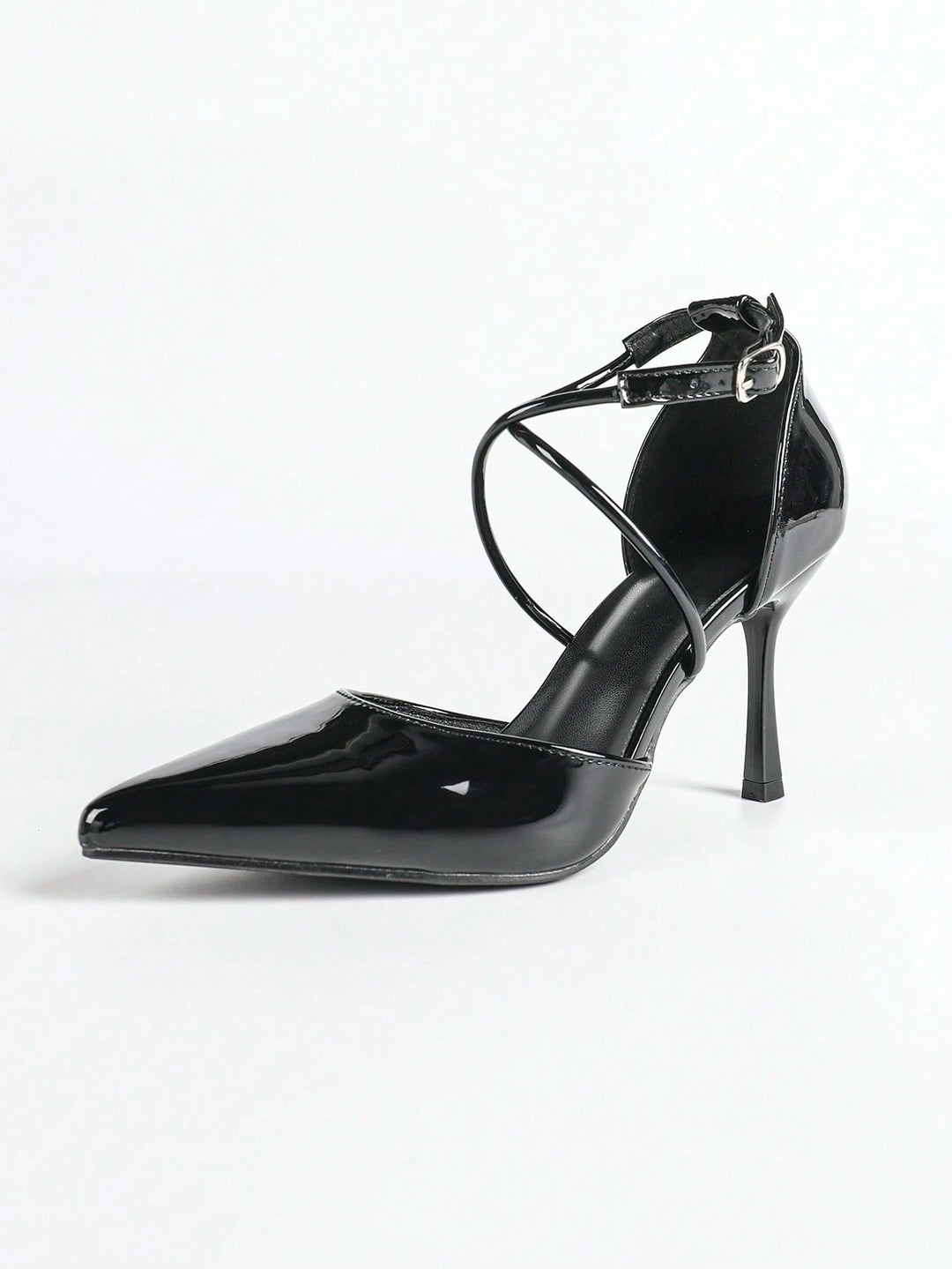 Pantofi cu toc SHEIN, negru
