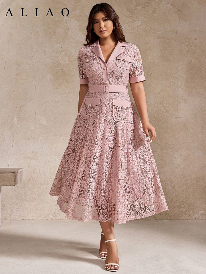 Rochie maxi SHEIN, roz
