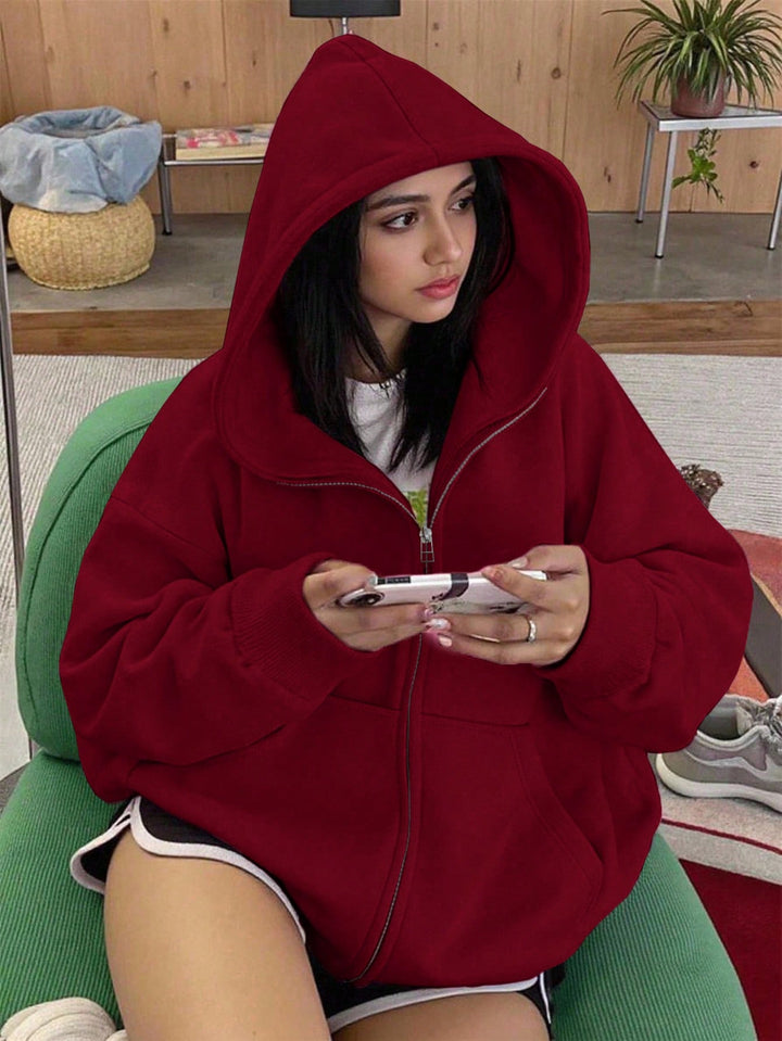 Hanorac SHEIN, roșu