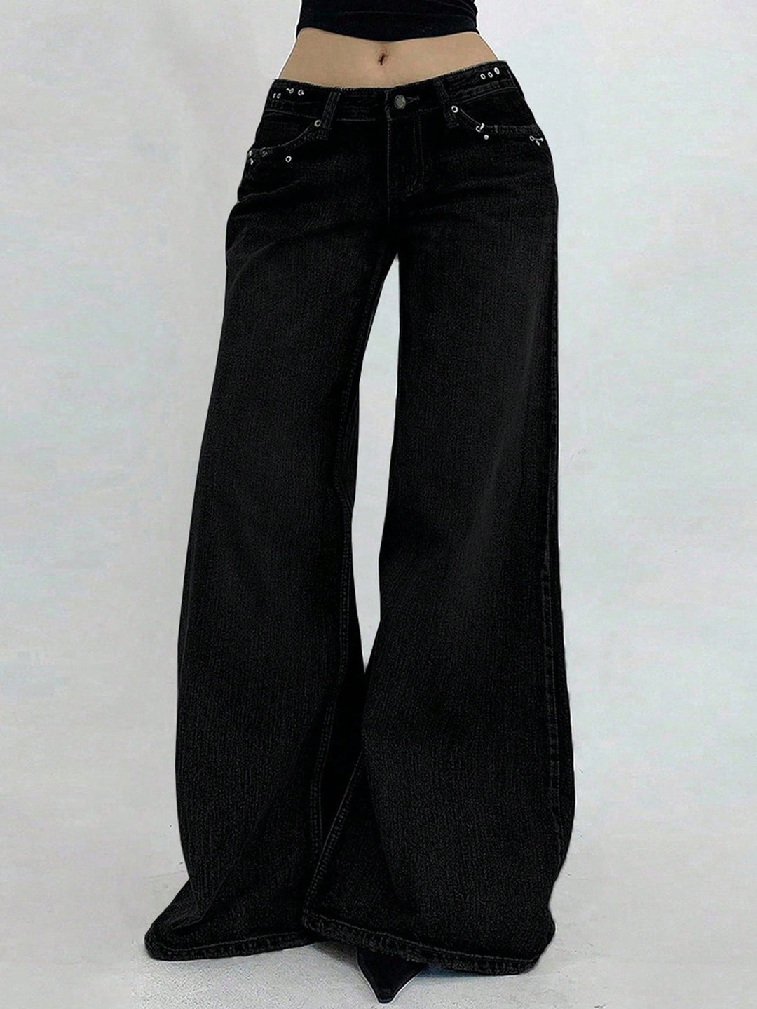 Jeans SHEIN, negru