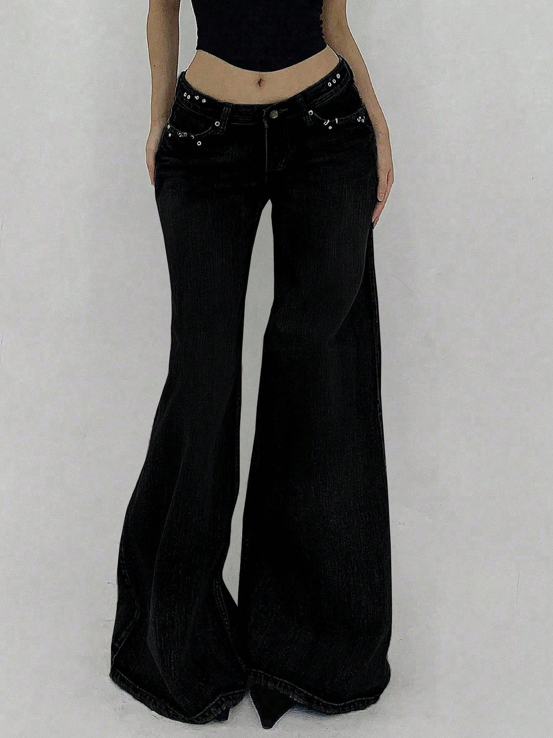 Jeans SHEIN, negru