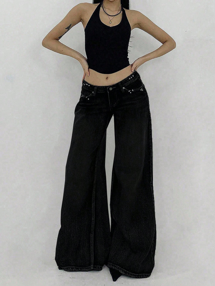 Jeans SHEIN, negru