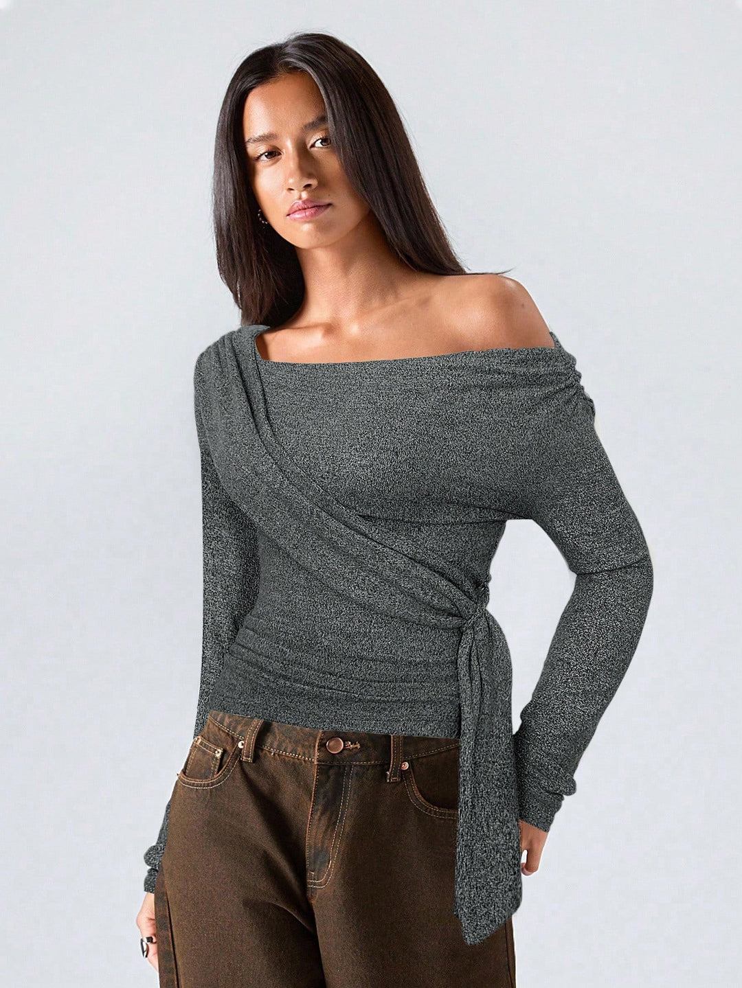 Tricou SHEIN, gri