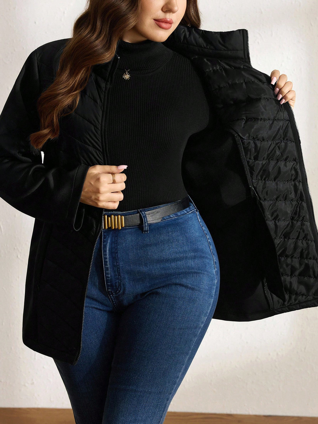 Palton SHEIN, negru