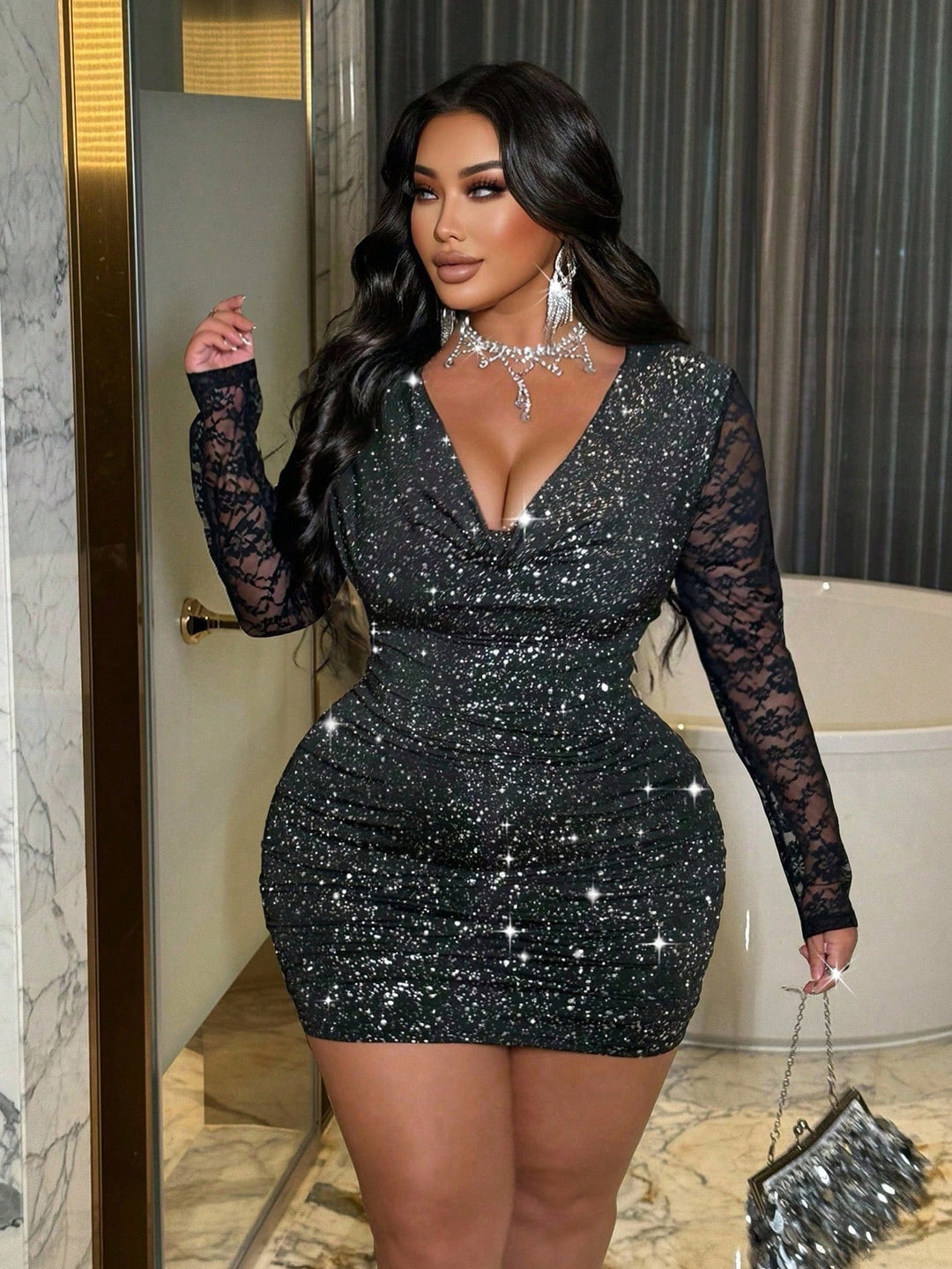 Rochie SHEIN, negru