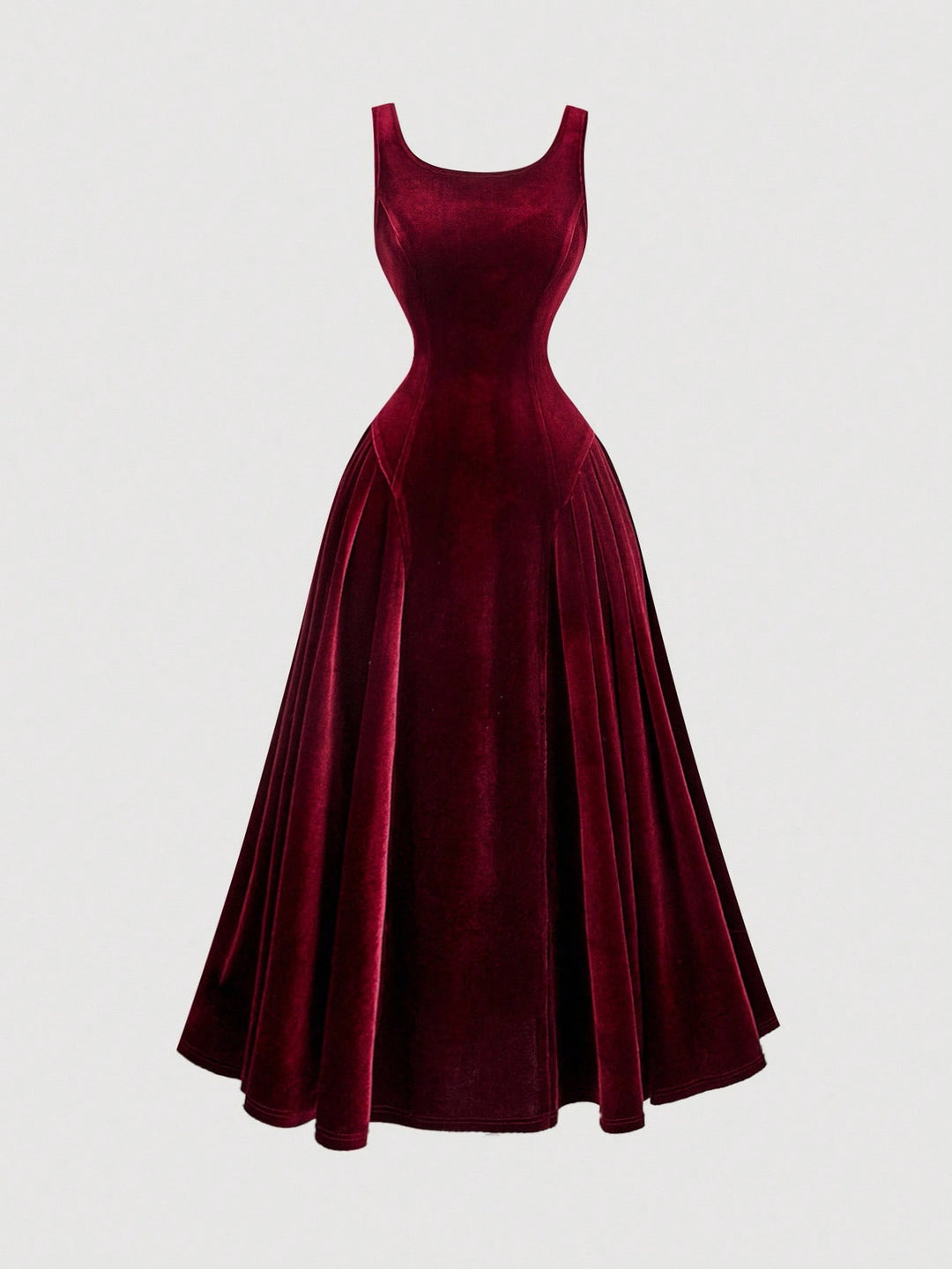 Rochie maxi SHEIN, vișiniu