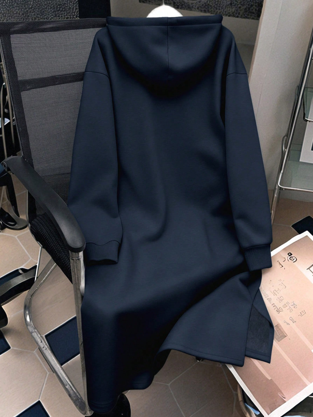 Rochie midi SHEIN, albastru
