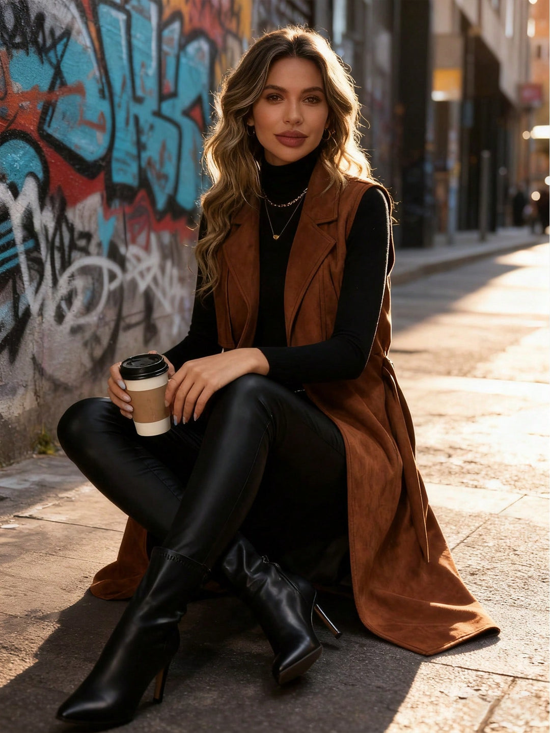 Trench SHEIN, maro