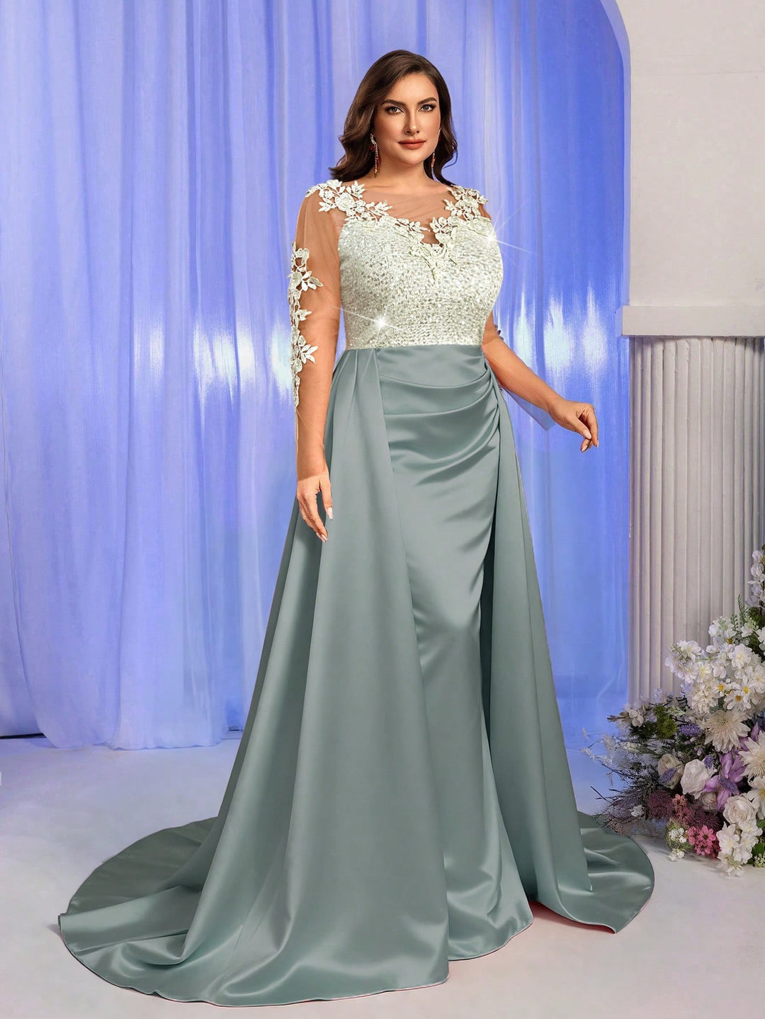 Rochie SHEIN, verde