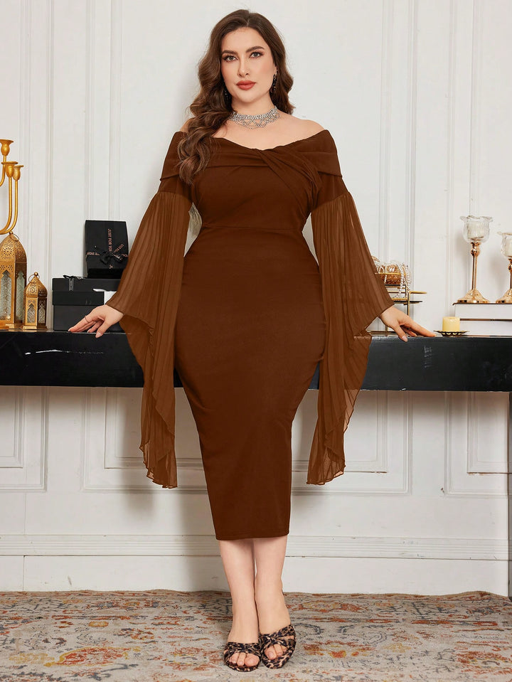 Rochie SHEIN, maro