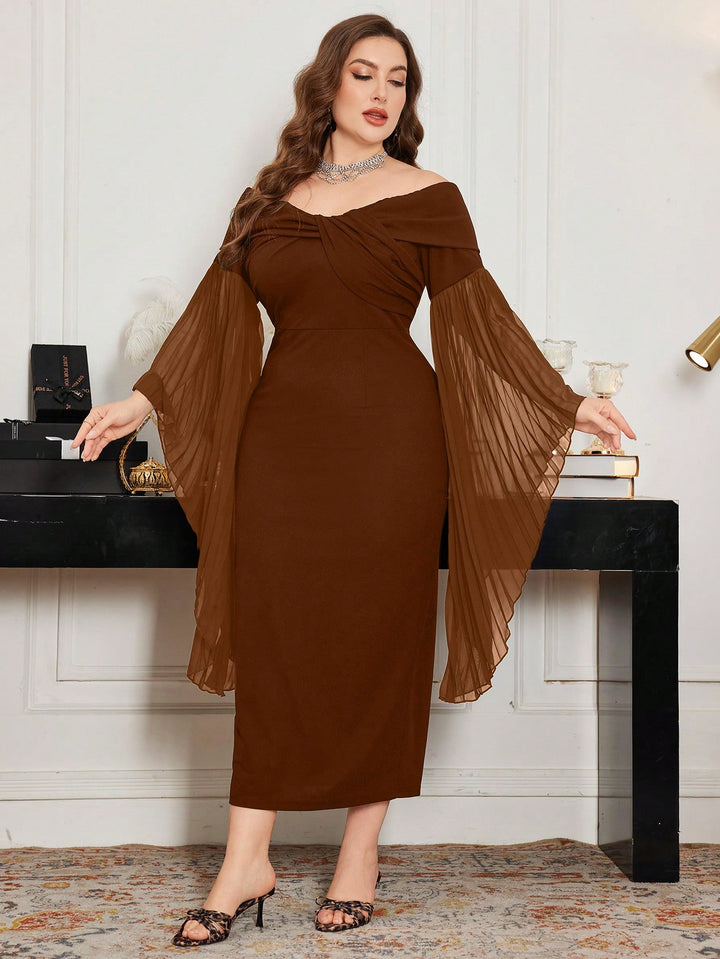 Rochie SHEIN, maro